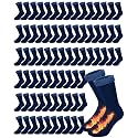 Henoyso 72 Pairs Thermal Socks Bulk Warm Winter for Homeless
