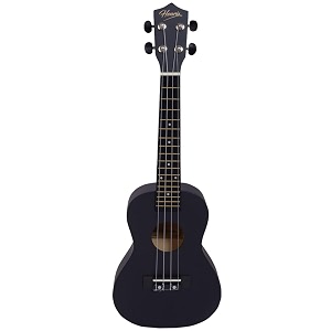 henrix gypsy series 23 inch concert ukulele - black