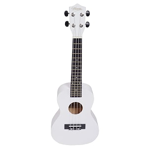 henrix gypsy series 23 inch concert ukulele - white