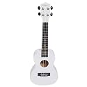 Henrix Gypsy Series 23 inch Concert Ukulele - White