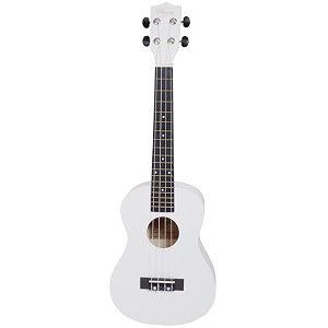 henrix gypsy series 26 inch tenor ukulele - white