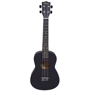 henrix gypsy series 26 inch tenor ukulele - black