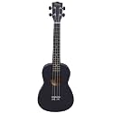 Henrix Gypsy Series 26 inch Tenor Ukulele - Black