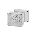 Hensel KM 9060 Metal Waterproof Cable Junction Box, 139 x 119 x 70 mm, IP 65, Screw-In, Modern Style