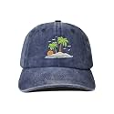 Hepandy Palm Tree Embroidered Baseball Caps