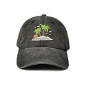Hepandy Palm Tree Embroidered Baseball Caps