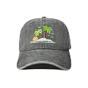 Hepandy Palm Tree Embroidered Baseball Caps