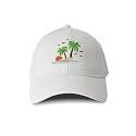 Hepandy Palm Tree Embroidered Baseball Caps