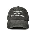 Hepandy Embroidered Please Be Patient I Have Autism Dad Hats