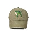 Hepandy T-Rex Embroidered Kids Dad Hats for Boys Girls Dinosaur Lover Gift