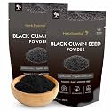 Herb Essential Black Cumin Seed Powder 100g Kalonji Nigella Sativa, Natural