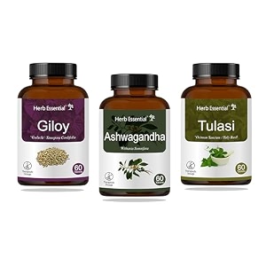 herb essential immunity kit combogiloy ashwagandha tulsi