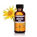 Herb Pharm Arnica Oil – USDA Organic Topical Herbal Oil for Face &amp; Body, Whole Flower Arnica Extract for Massage &amp; Skin Care, Non-GMO, Vegan, 1 fl oz