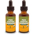 Herb Pharm PMS Comfort Liquid Herbal Formula for Support During Premenstrual Syndrome - 1 Ounce (Pack of 2)
