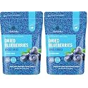 Herbaila Whole Dried Blueberries, No Sugar Added, Bulk, Dehydrated, Dried Unsweetened Blueberries, All Natural, Non-GMO, 1 Pound. - 16 oz. (Pack of 2)