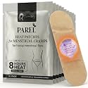 Herbal Heat Patches for Menstrual Cramps, Heavy Flow, 8-Hour, 10 Pack