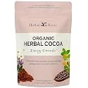 Herbal Roots Organic Energy Herbal Cocoa Powder - Certified USDA Organic - Energy, Stamina & Endurance Support - 28 Servings