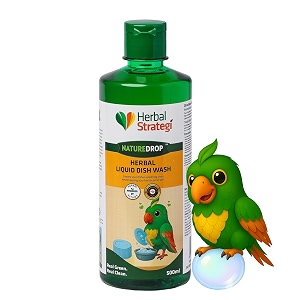 herbal strategi  dishwash liquid  herbal natural formula  effective on grease  soft on hands  removes odour  no chemical residues  500ml