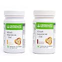 HERBALIFE Afresh Energy Drinks Mix Ginger + Cinnamon Flavour (1+1) Energy Drink (100 g, Ginger, Cinnamon Flavored)