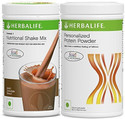 HERBALIFE Combo Of Chocolate Shake ,Protein Nutrition Drink (900 g, Chocolate Flavored)