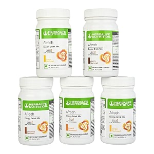 herbalife nutrition afresh energy drink - pack of 5