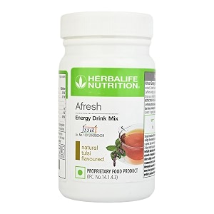 herbalife nutrition natural tulsi afresh energy drink mix 50 grams