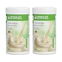 HERBALIFE Shakemate Milk based protein blend powder-500g-2 Pack Plant-Based Protein (1000 g, VANILLA)