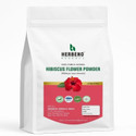 HERBENO Organic 100% Pure Hibiscus Powder (Pack of 1) (125 g)