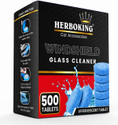 HERBOKING Windshield Glass Cleaner Tablet Concentrate Vehicle