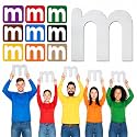 Hercicy 9 Pcs Halloween Letter M Group Costume Patch Funny