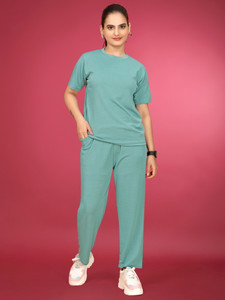 hercill solid women track suit