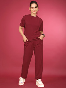 hercill solid women track suit