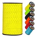 HERCULES Type III Paracord 550 Rope Parachute Cord, 1000' Reflective