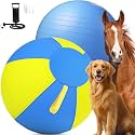 Herding Ball for Dogs with Heavy Duty 1000D Oxford Cover, 25 Inch Large Dog Ball Toy with Handles, Anti Burst Interactive Toy for Large Breeds, German Shepherds, Rottweilers, Agility Training Exercise