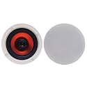 Herdio 6.5 Inch Bluetooth Ceiling Speakers, 300 Watts Flush Mount 2-Way Universal Home Speakers,1 Pair