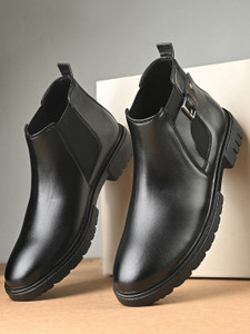 HERENOW Boots For Men Black 8