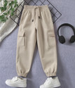 HERENOW Boys Girls Cargos