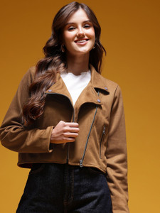 HERENOW Full Sleeve Solid Women Jacket