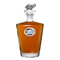 Heritage Pewter Alligator Royal Decanter with 3D Stopper | 30 OZ Liquor Pourer | Expertly Crafted Pewter Glass