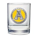 Heritage Pewter Appalachian State Double Old Fashion | Double Rocks Glass 14 OZ for Liquor | Expertly Crafted Pewter Glass