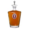 Heritage Pewter ASU Royal Decanter with 3D Stopper | 30 OZ Liquor Pourer | Expertly Crafted Pewter Glass