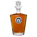 Heritage Pewter Auburn Royal Decanter with 3D Stopper | 30 OZ Liquor Pourer | Expertly Crafted Pewter Glass