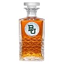 Heritage Pewter Baylor Heritage Decanter | 25 OZ Liquor Pourer &amp; Aerator | Expertly Crafted Pewter Glass