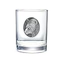 Heritage Pewter Black Bear Double Old Fashion | Double Rocks Glass 14 OZ for Liquor | Expertly Crafted Pewter Glass