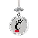 Heritage Pewter Cincinnati Class of 2025 Ornament | Hand-Sculpted Christmas Tree Ornament | Intricately Crafted Metal Pewter Alma Mater Inlay