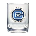 Heritage Pewter Citadel Double Old Fashion | Double Rocks Glass 14 OZ for Liquor | Expertly Crafted Pewter Glass