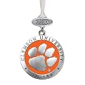Heritage Pewter Clemson Class of 2025 Ornament | Graduation Gift | Hand-Sculpted Christmas Tree Ornament