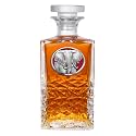 Heritage Pewter Elephant Heritage Decanter | 25 OZ Liquor Pourer | Expertly Crafted Pewter Glass