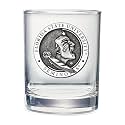 Heritage Pewter Florida State Double Old Fashion | Double Rocks Glass 14 OZ for Liquor | Expertly Crafted Pewter Glass