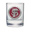 Heritage Pewter Florida State Double Old Fashion | Double Rocks Glass 14 OZ for Liquor | Expertly Crafted Pewter Glass
